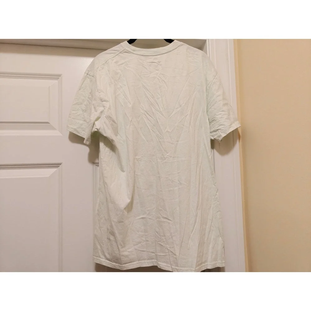 Adidas Golf Mens Mint Green Cotton Crewneck T-Shirt Large ADVR2002 RN88387